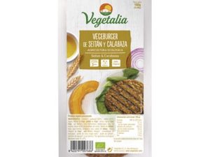 Vegeburger seitán calabaza Vegetalia - Mitierra Centro de Naturopatía