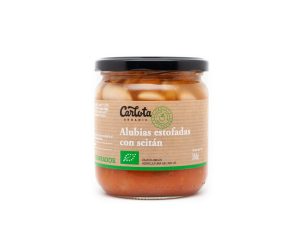 Alubias con seitán 350g Carlota 350g - Mitierra Centro de Naturopatía