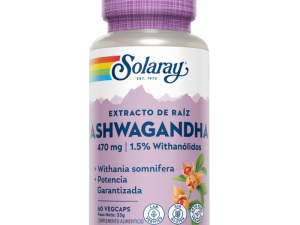 Ashwagandha Solaray - Mitierra Centro de Naturopatía