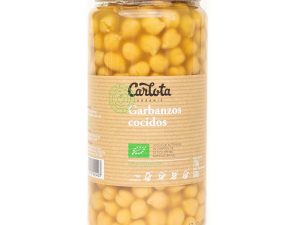 Garbanzos cocidos Carlota XL - Mitierra Centro de Naturopatía
