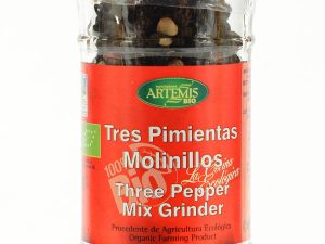 Tres pimientas molinillo Artemis - Mitierra Centro de Naturopatía