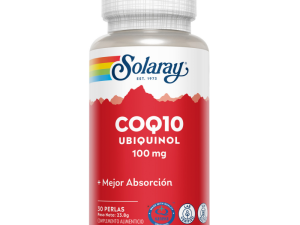 Ubiquinol 100mg Solaray - Mitierra Centro de Naturopatía