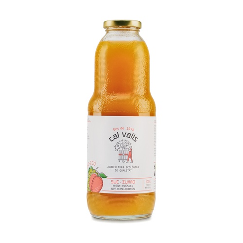 f545250af58dbf70a93c4b61484729e3 Zumo melocotón Cal Valls 1L - Mitierra Centro de Naturopatía