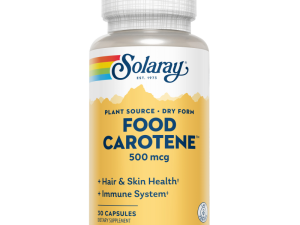 Food carotene Solaray - Mitierra Centro de Naturopatía
