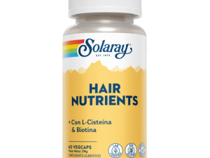 Hair nutrients Solaray 60cap - Mitierra Centro de Naturopatía
