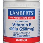Vitamina E Lamberts - Mitierra Centro de Naturopatía