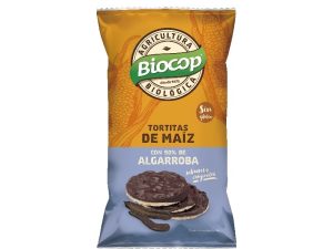 Tortas maíz algarroba Biocop - Mitierra Centro de Naturopatía