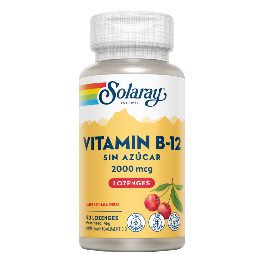 vitamin-b-12-2000 Vitamina B12 2000 Solaray - Mitierra Centro de Naturopatía