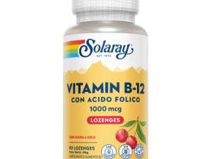 Vitamina B12-B9 1000 Solaray - Mitierra Centro de Naturopatía