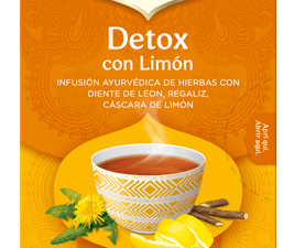 Detox limón Yogi Tea - Mitierra Centro de Naturopatía