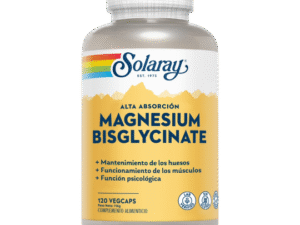 Magnesio bisglycinato Solaray - Mitierra Centro de Naturopatía